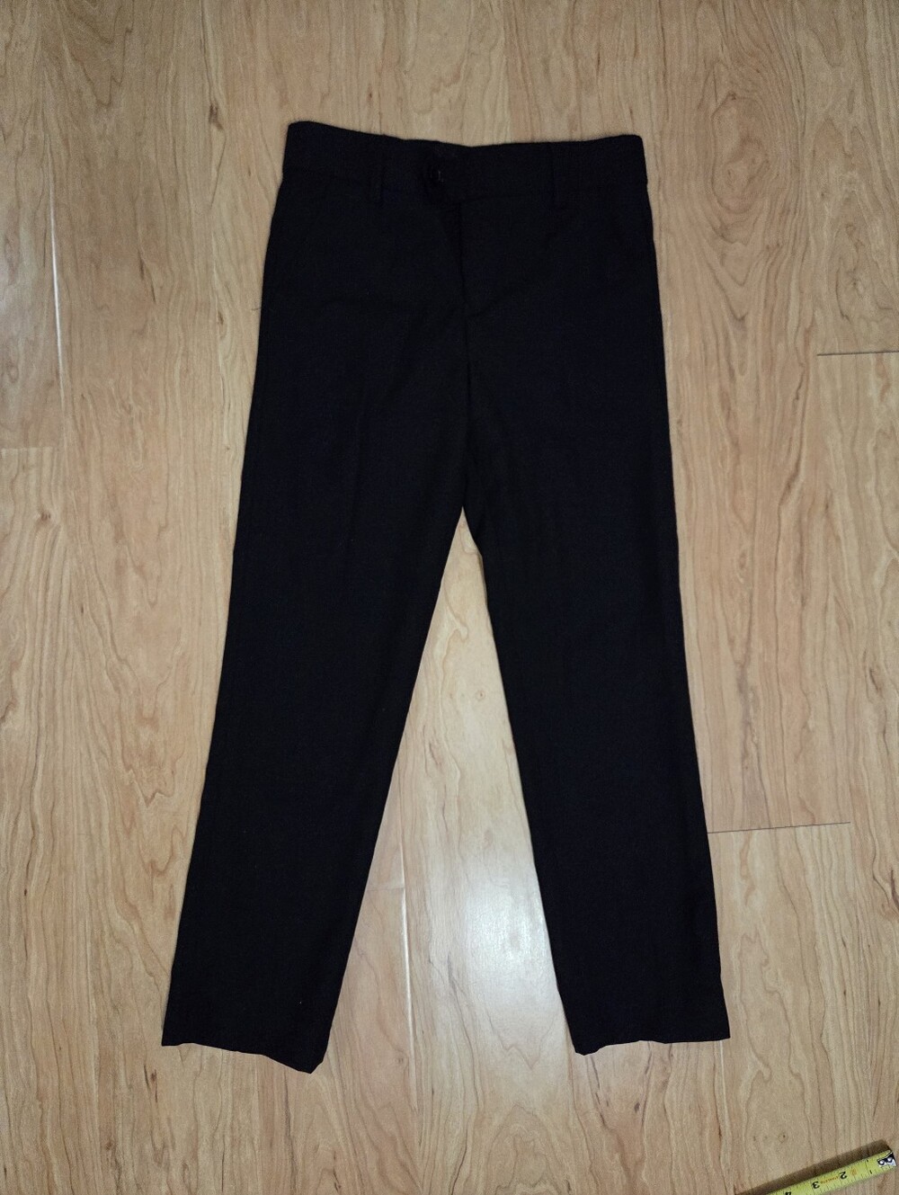 Boy's Black Dress Pants - Classic Straight Fit